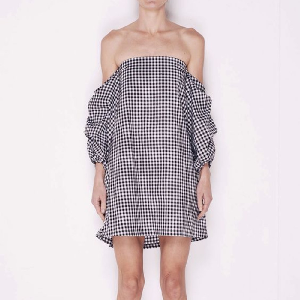MLM Label gingham Pillar dress M